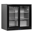Backbar koeler premium Rent Solutions – open schuifdeuren en verstelbare planken
