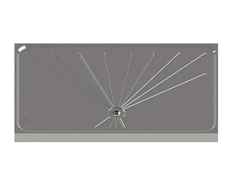 Module plateau pour comptoir pliant