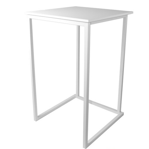 Mange-debout Kubo blanc, plateau blanc